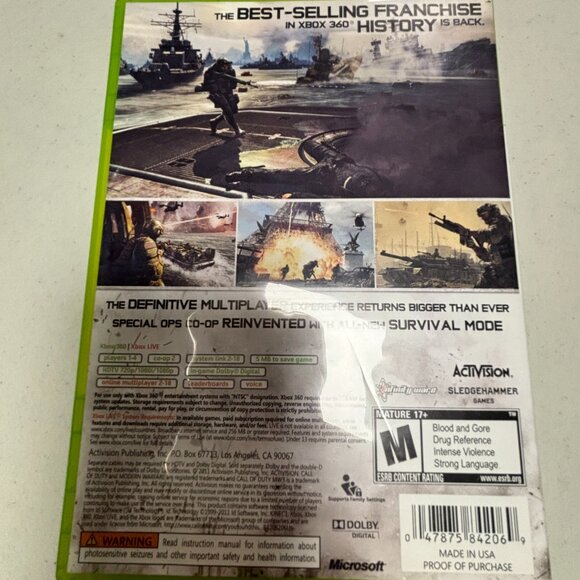 Xbox 360: Call of Duty MW3 - Preowned - 1892 - Picture 4 of 4